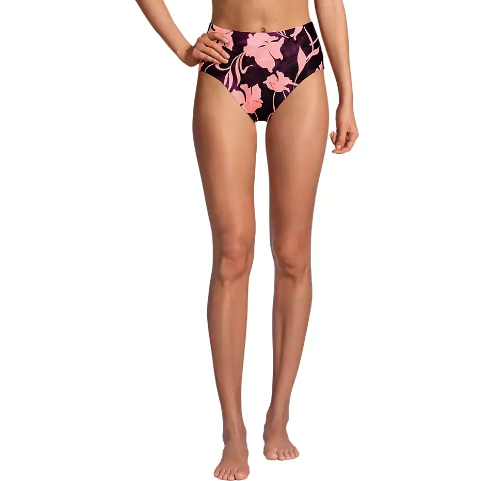 Andie x Lands' End Women's Tugless High Waisted Bottoms