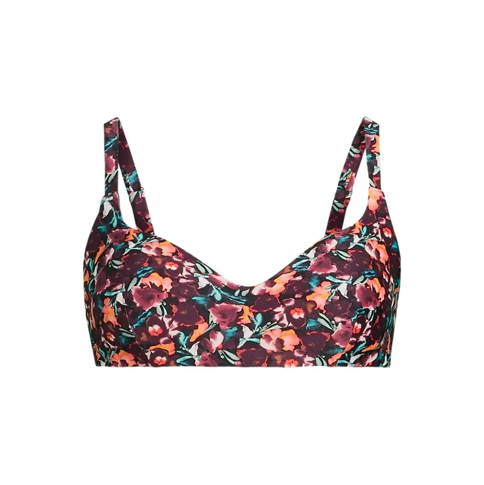 Andie x Lands' End Women's Tugless Molki Bikini Top