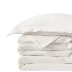 Basketweave Cotton Matelasse Coverlet