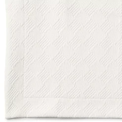 Basketweave Cotton Matelasse Coverlet