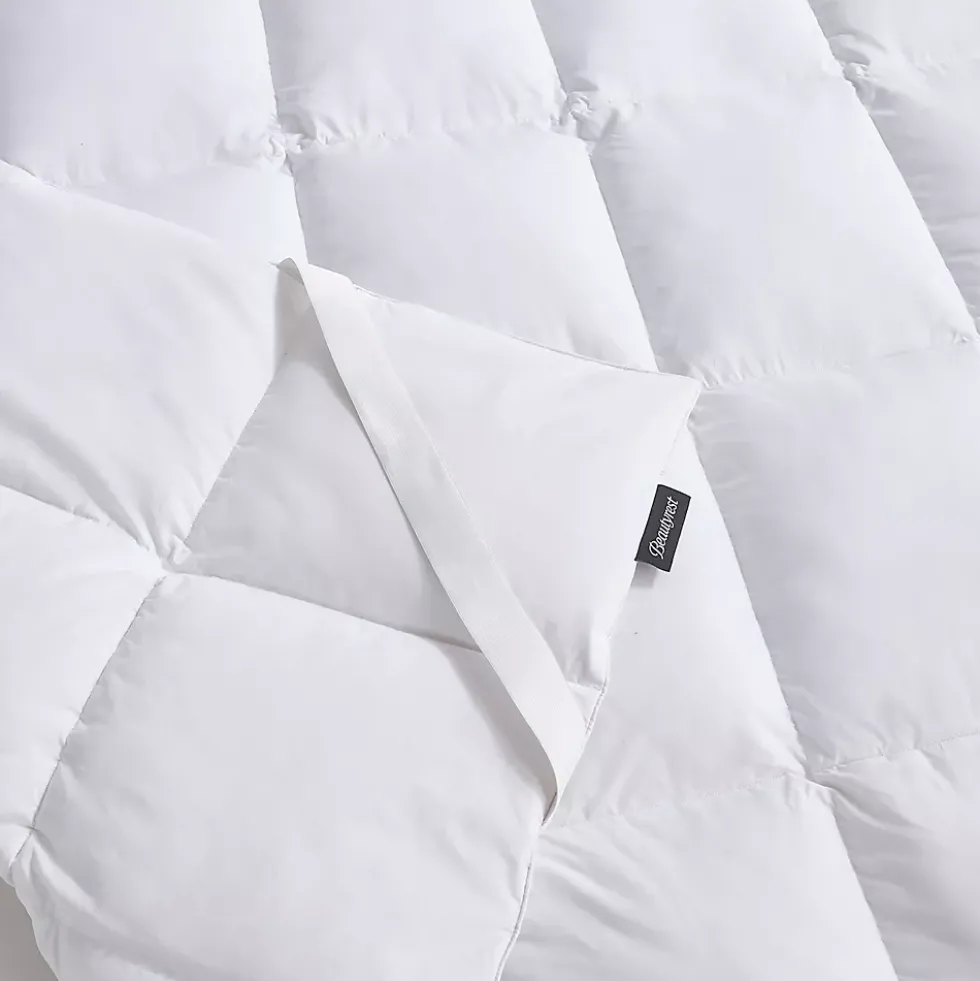 Beautyrest Cotton Blend Feather and Down Fiber Mattress Topper