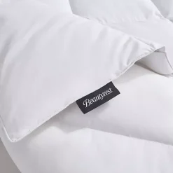 Beautyrest Cotton Blend Feather and Down Fiber Mattress Topper