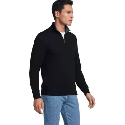 Bedford Rib Quarter Zip Pullover Sweater