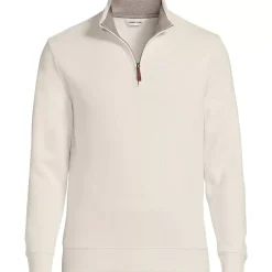 Bedford Rib Quarter Zip Pullover Sweater
