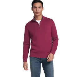 Bedford Rib Quarter Zip Pullover Sweater
