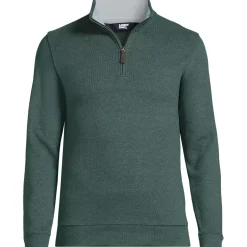 Bedford Rib Quarter Zip Pullover Sweater