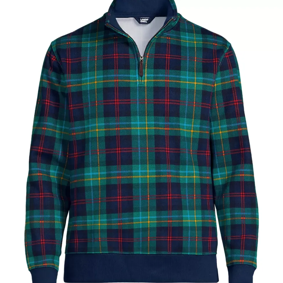 Bedford Rib Quarter Zip Pullover Sweater