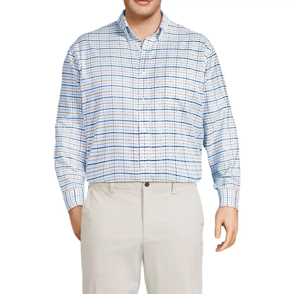 Big and Tall No Iron Supima Oxford Dress Shirt