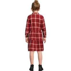 Blake Shelton x Lands' End Girls Flannel Dress