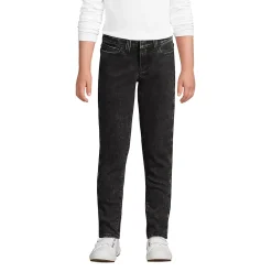 Blake Shelton x Lands' End Girls Iron Knee Stretch Skinny Jeans