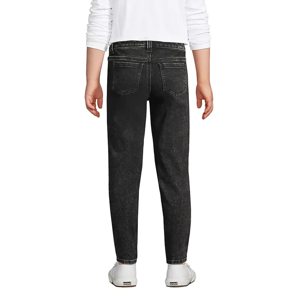 Blake Shelton x Lands' End Girls Iron Knee Stretch Skinny Jeans