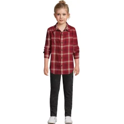 Blake Shelton x Lands' End Girls Iron Knee Stretch Skinny Jeans