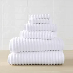 Blue Loom Mason 6 Piece Cotton Bath Towel Set