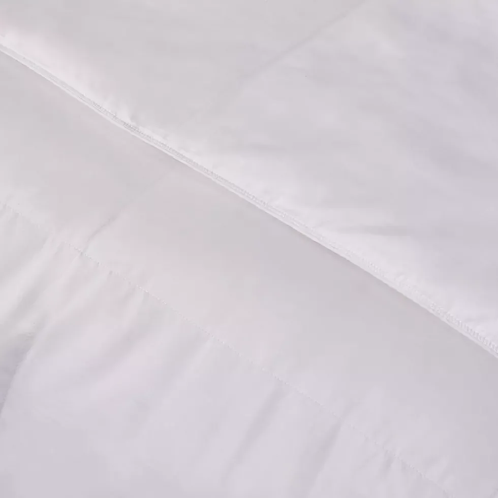 Blue Ridge Home Fashions 1000 Thread Count White Goose Down Supima Cotton Comforter