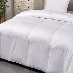 Blue Ridge Home Fashions 1000 Thread Count White Goose Down Supima Cotton Comforter