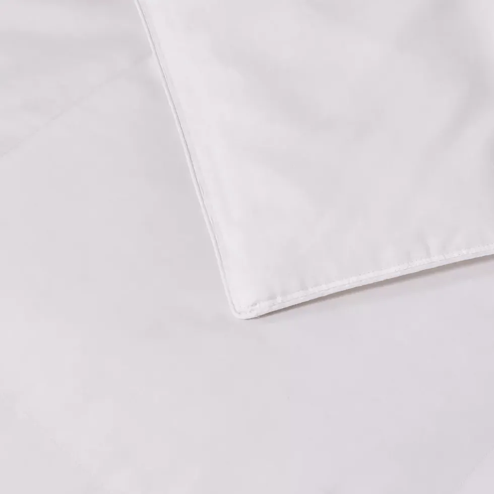 Blue Ridge Home Fashions 1000 Thread Count White Goose Down Supima Cotton Comforter