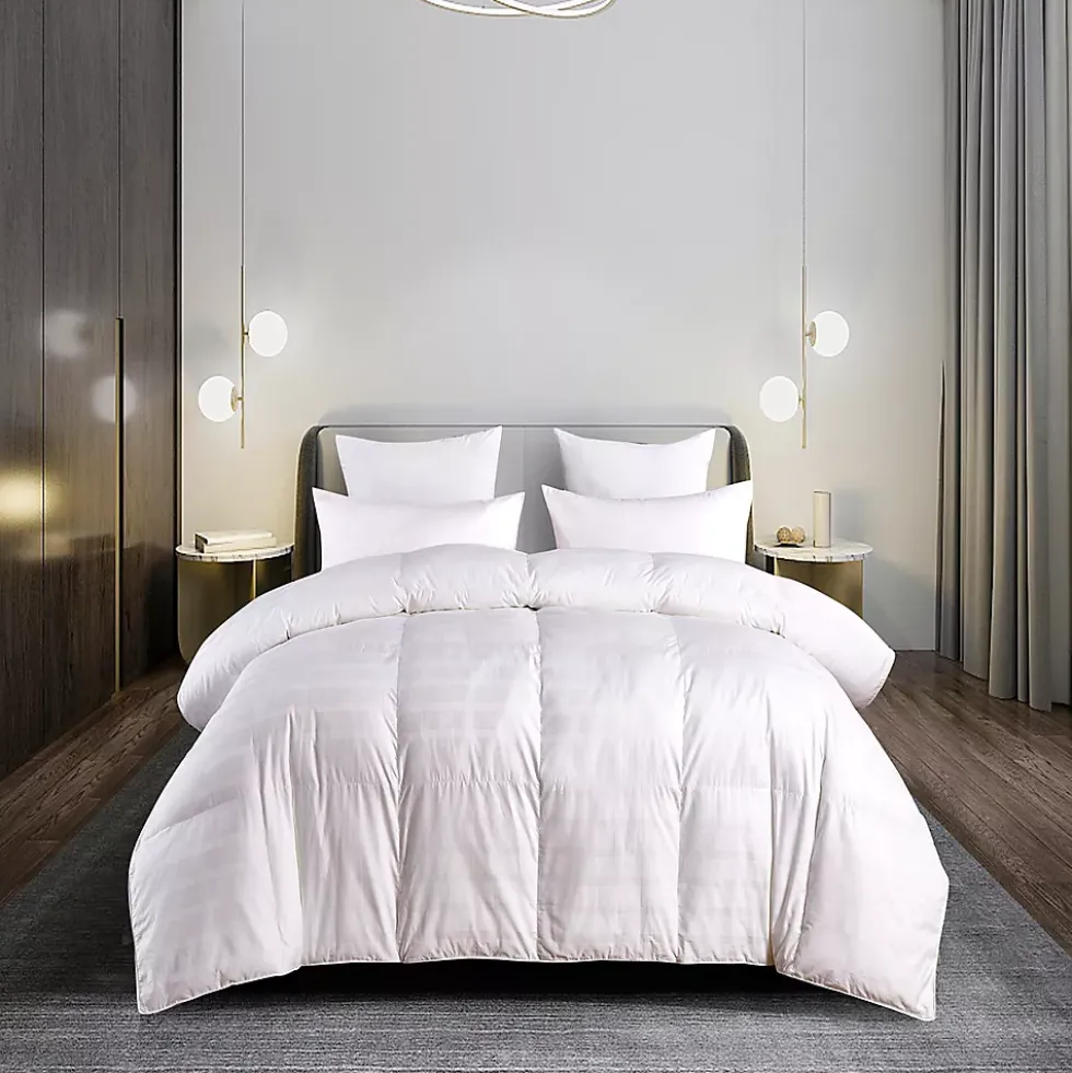 Blue Ridge Home Fashions Windowpane Duraloft Down Alternative Cotton Comforter