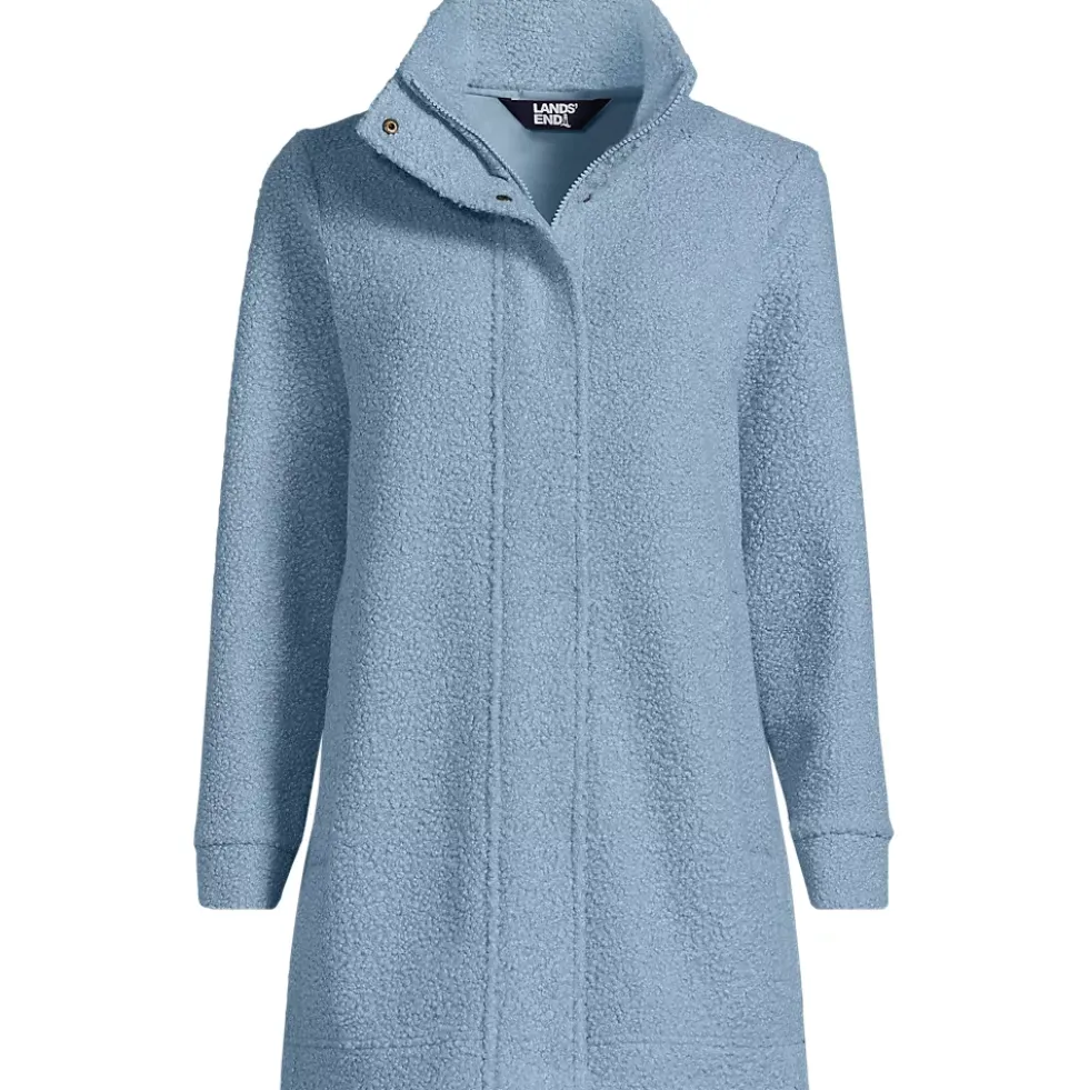 Boucle Fleece Coat