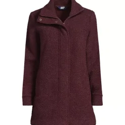 Boucle Fleece Coat
