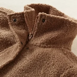 Boucle Fleece Coat