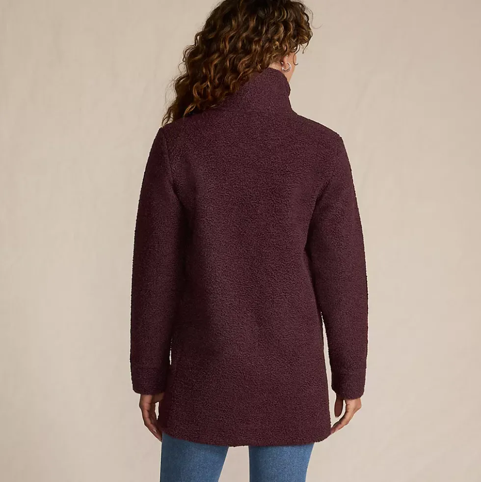 Boucle Fleece Coat