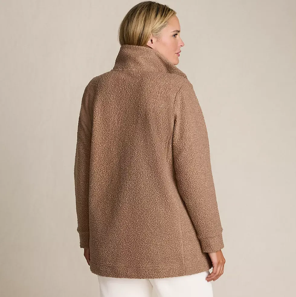 Boucle Fleece Coat