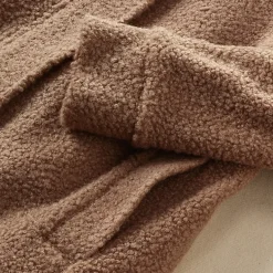 Boucle Fleece Coat