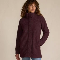 Boucle Fleece Coat