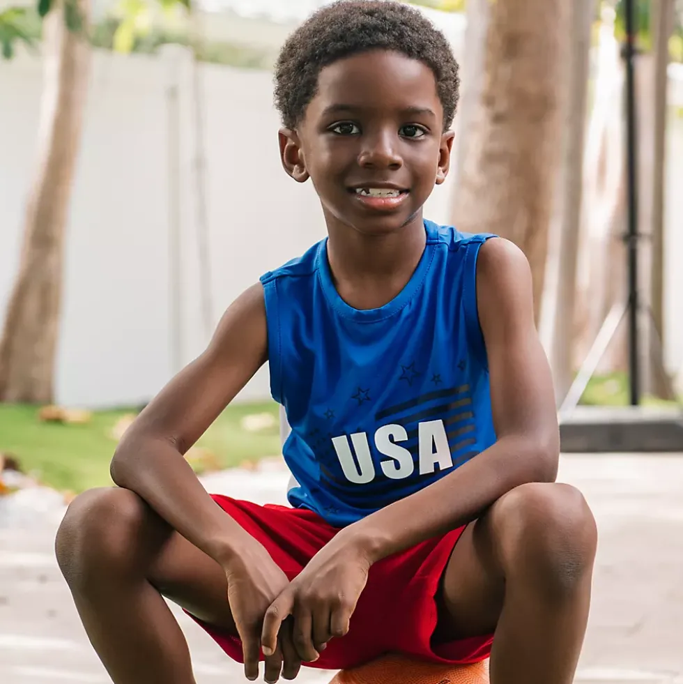 Boys Active Jersey Top