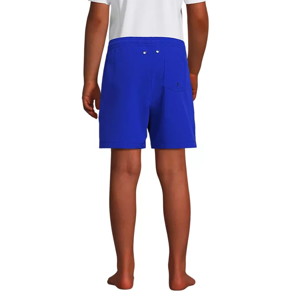 Boys Active Stretch Swim Trunks