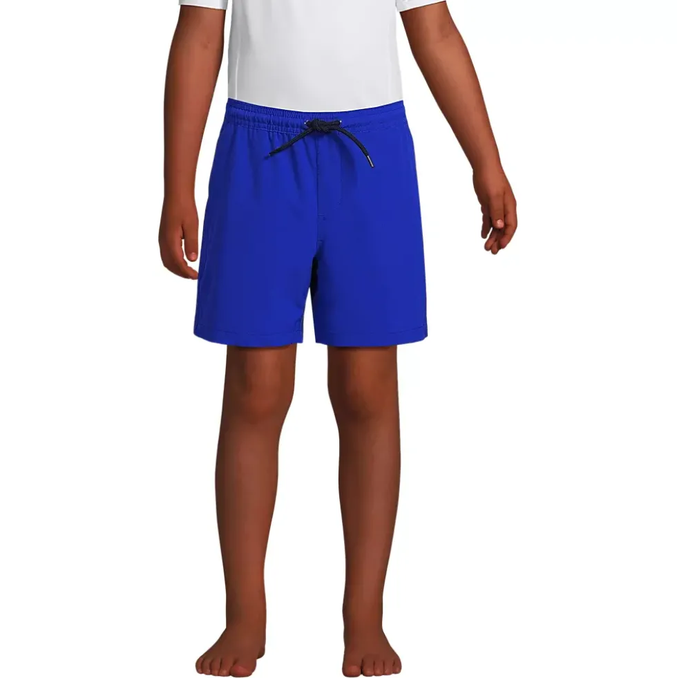 Boys Active Stretch Swim Trunks