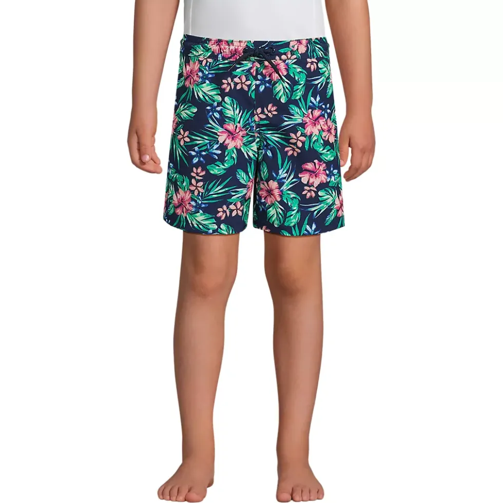 Boys Active Stretch Swim Trunks