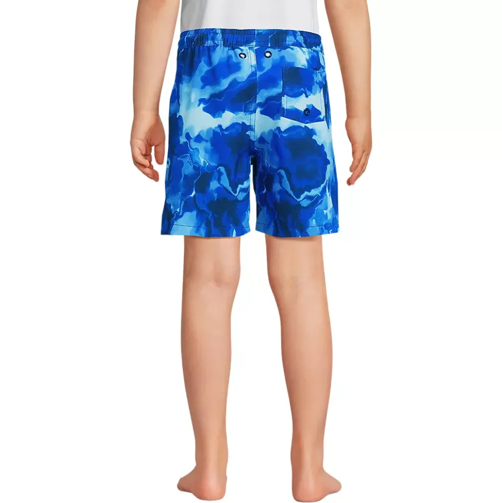 Boys Active Stretch Swim Trunks