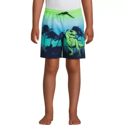 Boys Active Stretch Swim Trunks