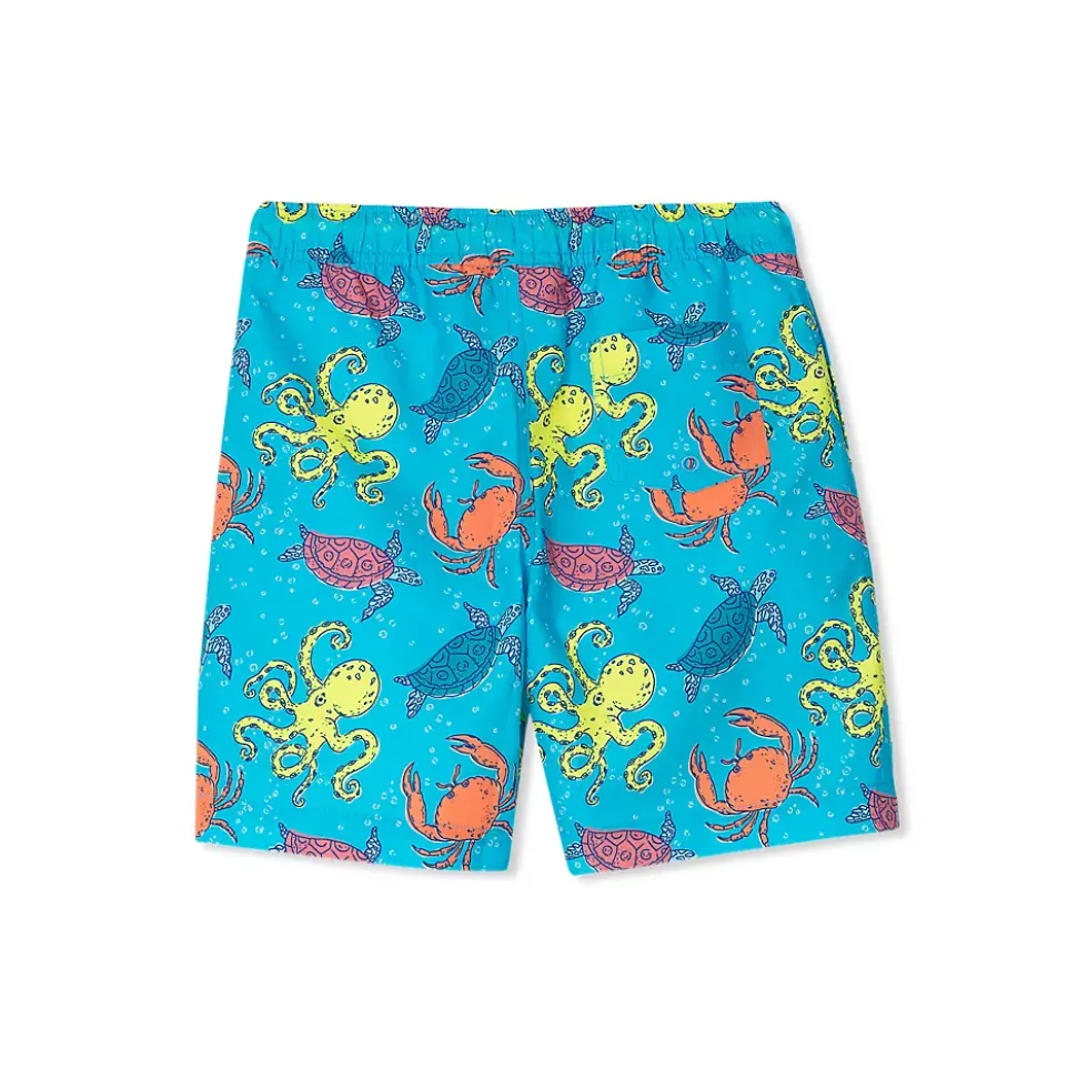 Boys Active Stretch Swim Trunks