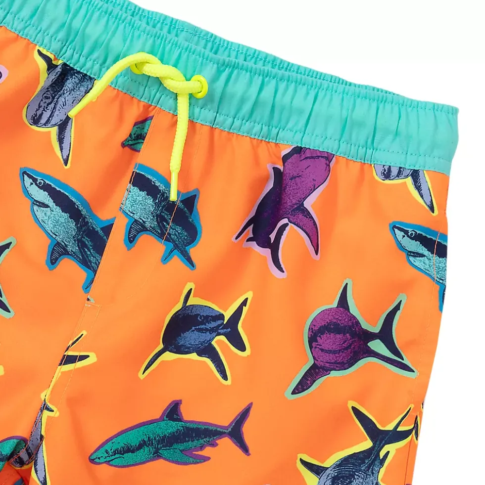 Boys Active Stretch Swim Trunks