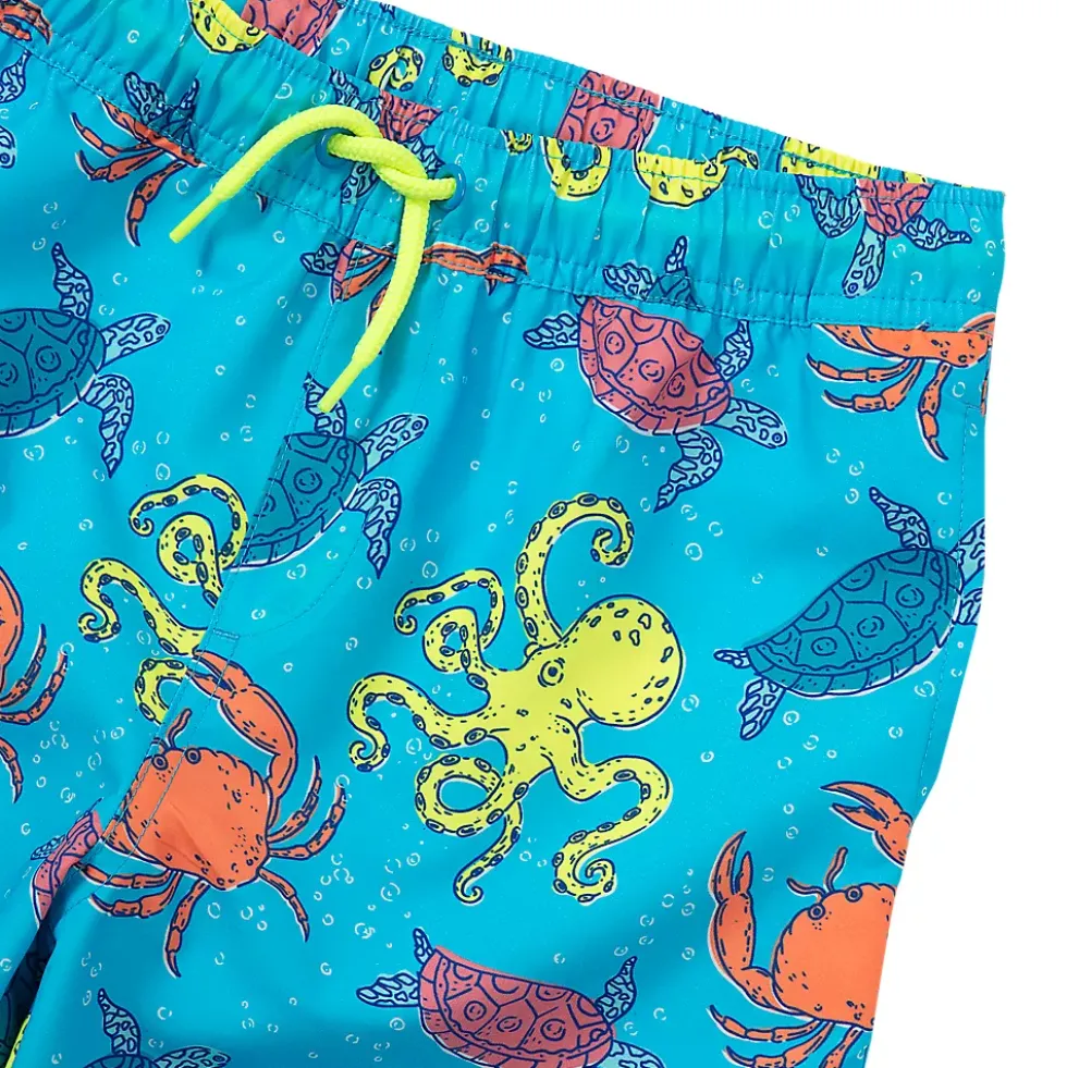 Boys Active Stretch Swim Trunks