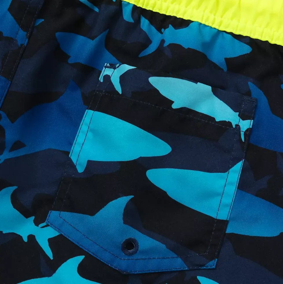 Boys Active Stretch Swim Trunks
