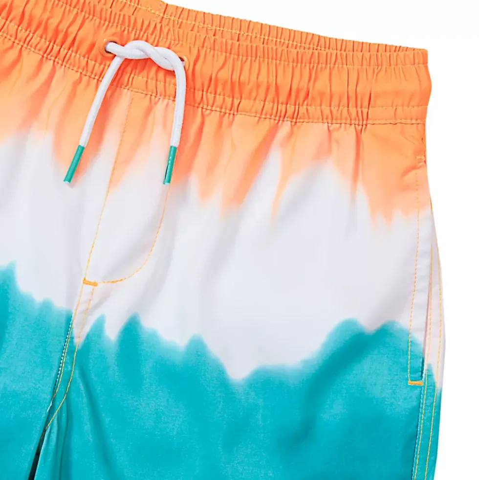 Boys Chlorine Resistant 5in Swim Trunks with Mesh Liner