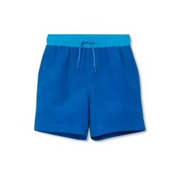 Boys Chlorine Resistant 5in Swim Trunks with Mesh Liner
