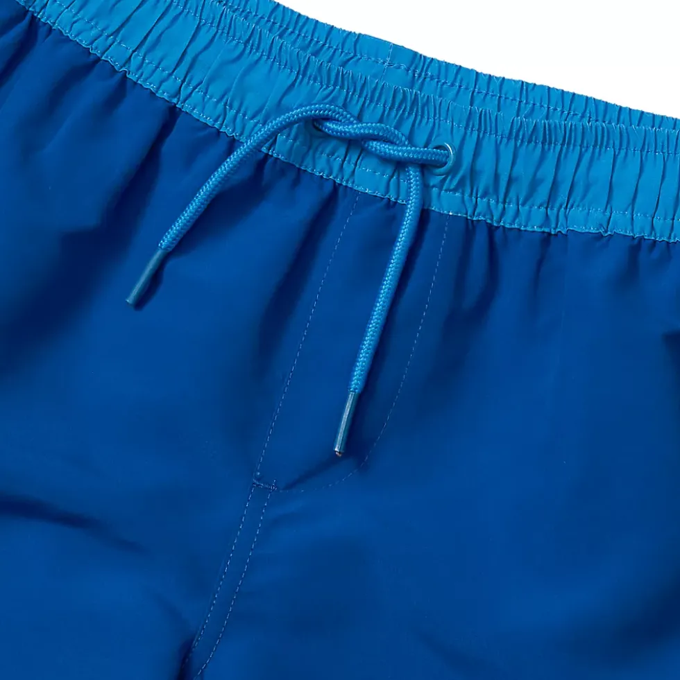 Boys Chlorine Resistant 5in Swim Trunks with Mesh Liner