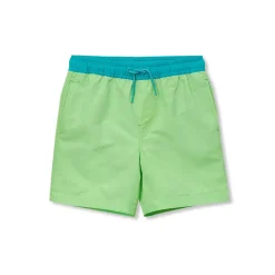 Boys Chlorine Resistant 5in Swim Trunks with Mesh Liner