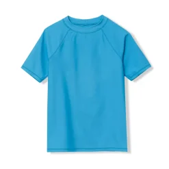 Boys Chlorine Resistant Magic Print Short Sleeve Crew Neck UPF50 Rash Guard