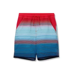 Boys Chlorine Resistant Stretch Hydroliner Sport Swim Trunks
