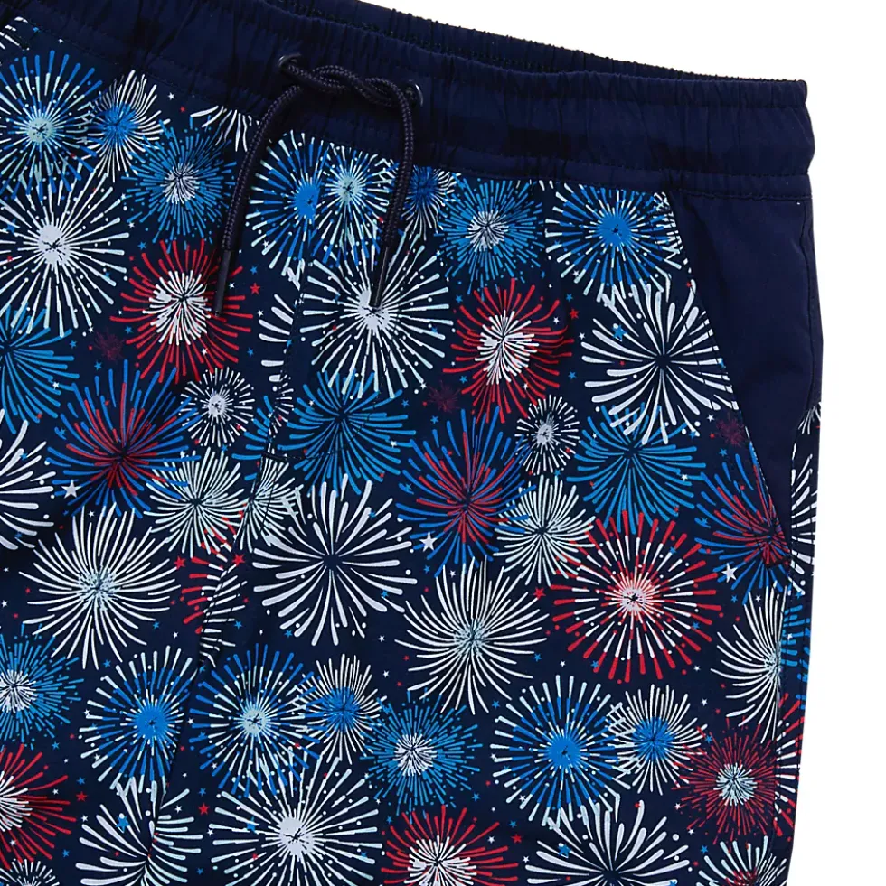 Boys Chlorine Resistant Stretch Hydroliner Sport Swim Trunks