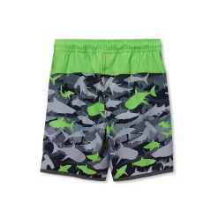 Boys Chlorine Resistant Stretch Hydroliner Sport Swim Trunks