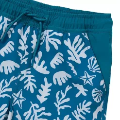 Boys Chlorine Resistant Stretch Hydroliner Sport Swim Trunks