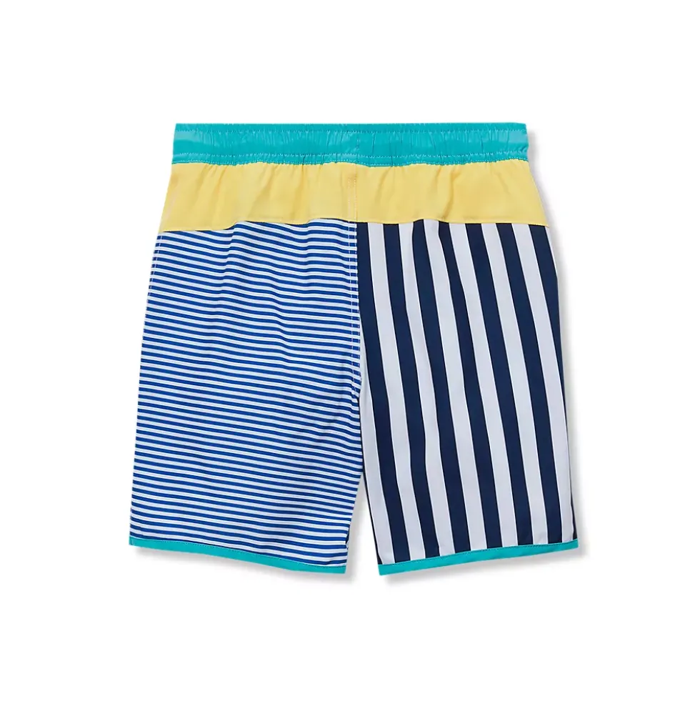 Boys Chlorine Resistant Stretch Hydroliner Sport Swim Trunks