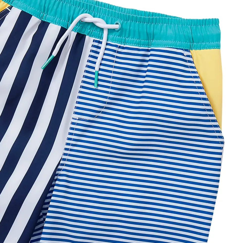 Boys Chlorine Resistant Stretch Hydroliner Sport Swim Trunks
