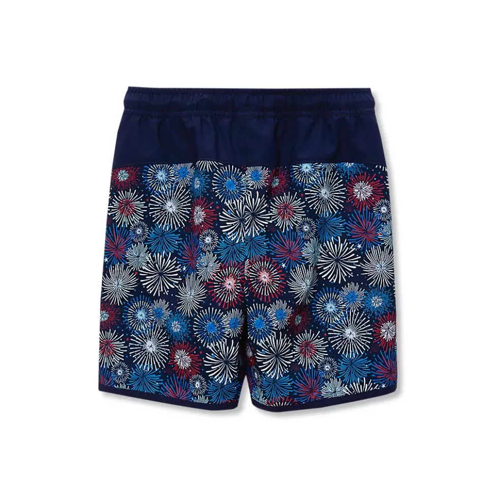 Boys Chlorine Resistant Stretch Hydroliner Sport Swim Trunks
